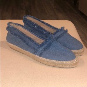 Saks Fifth Avenue Denim Espadrilles